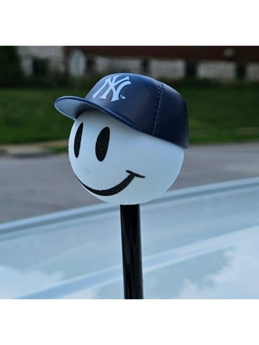 Y2K MLB NY Yankees Antenna Topper Car New Old Stock retro